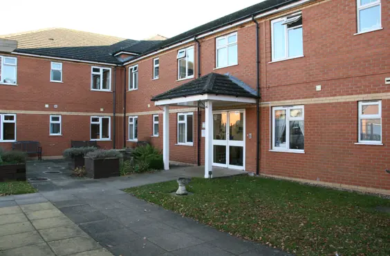 Swanholme Court - An outside view of the home